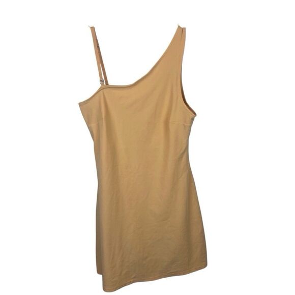 Abercrombie‎ & Fitch Orange Creamsicle One Shoulder Activewear Dress Size M - Picture 1 of 6